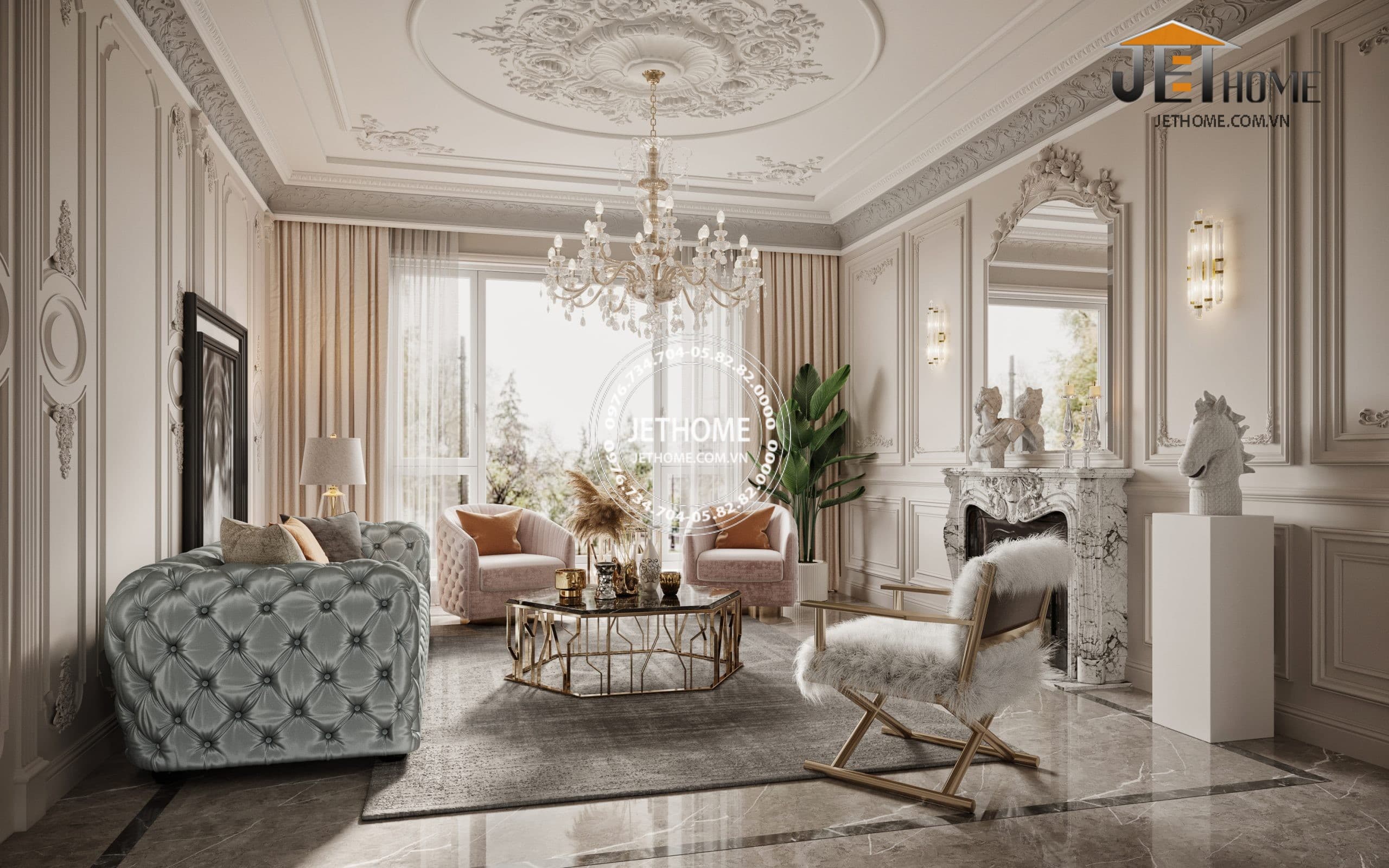 Thiết Kế Nội Thất Chung Cư 3 Phòng Ngủ