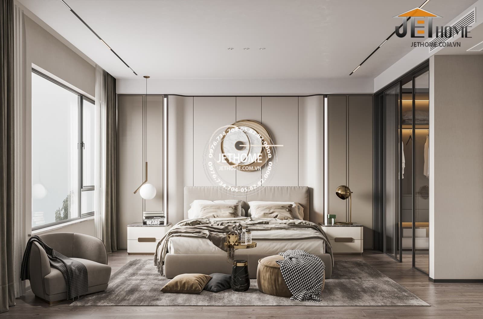 Thiết Kế Nội Thất Chung Cư 3 Phòng Ngủ