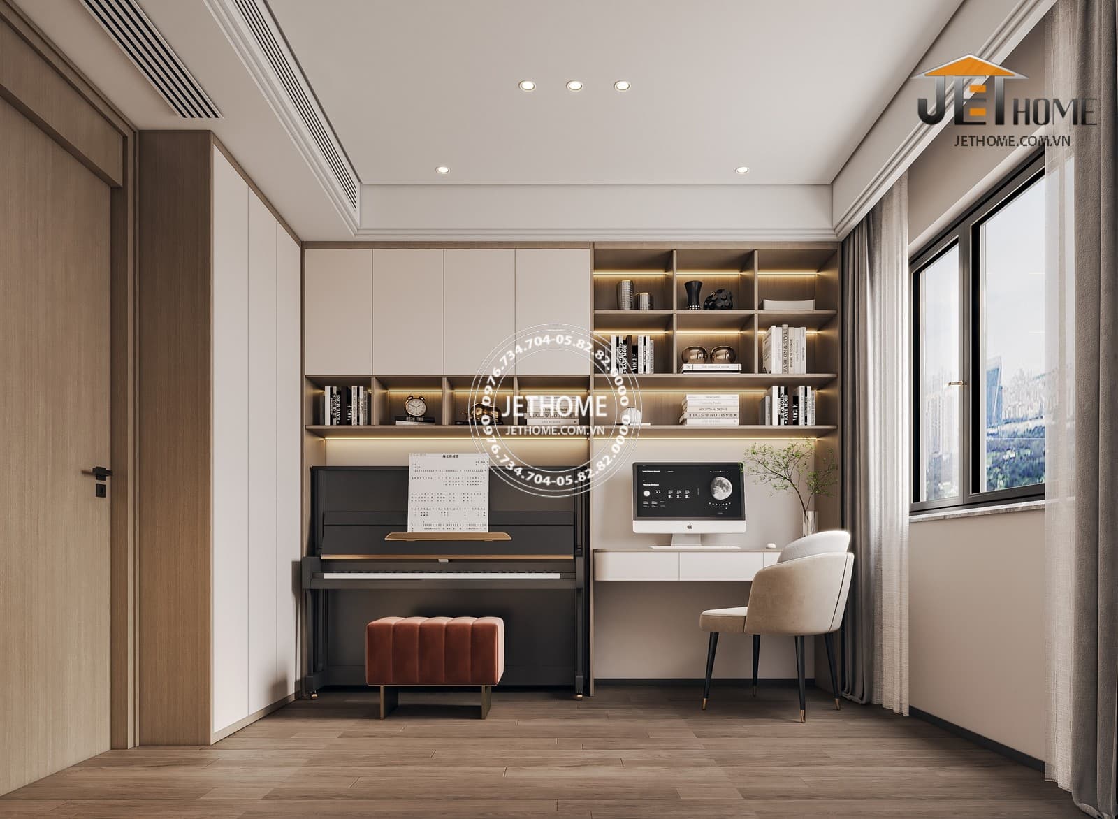 Thiết Kế Nội Thất Chung Cư 3 Phòng Ngủ