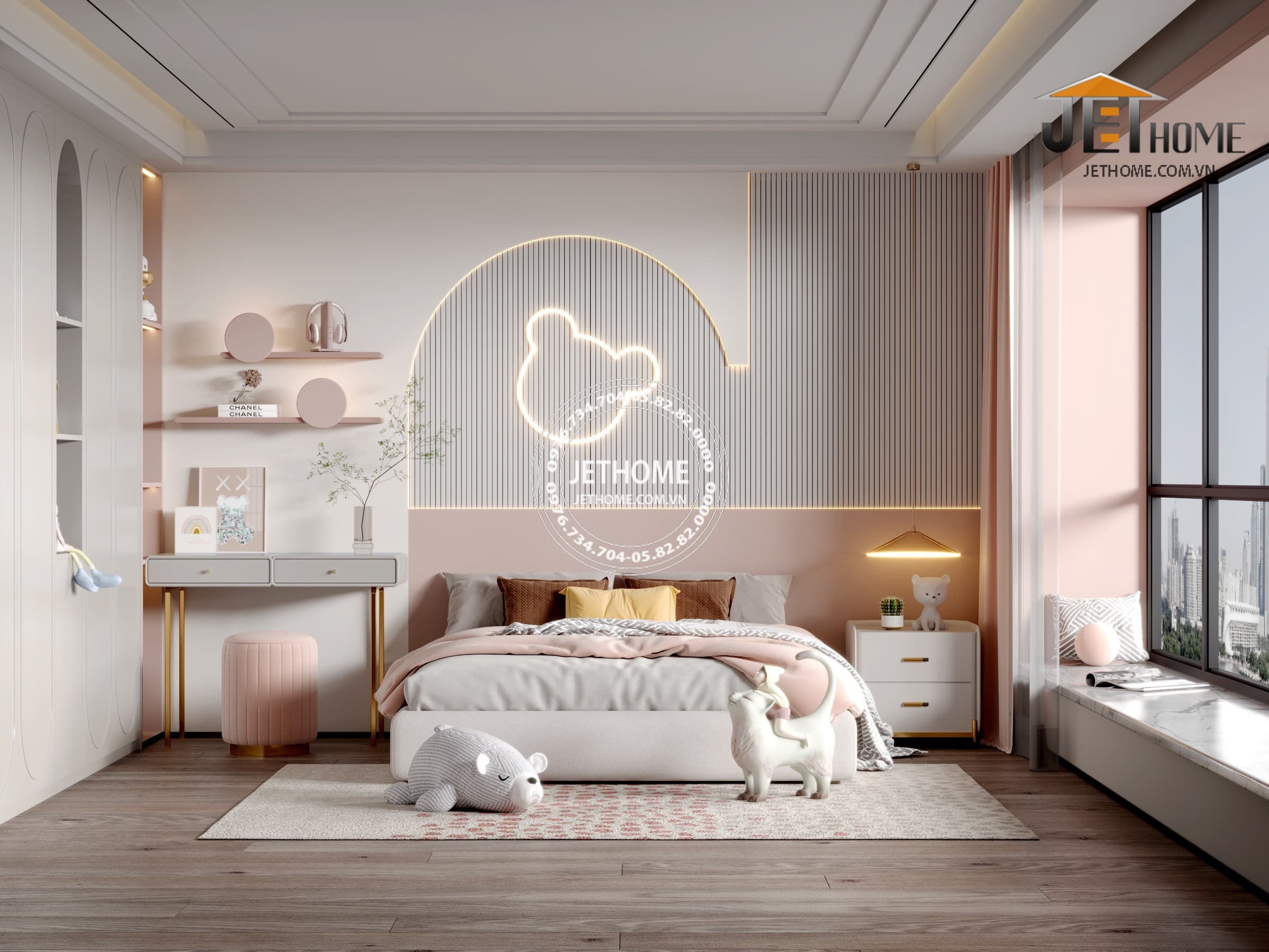 Thiết Kế Nội Thất Chung Cư 3 Phòng Ngủ