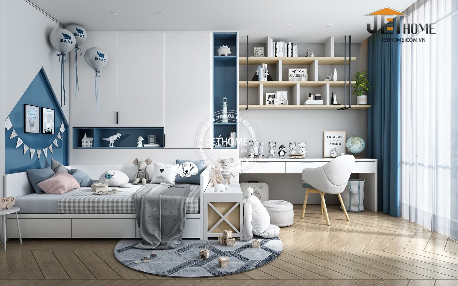 Thiết Kế Nội Thất Chung Cư 3 Phòng Ngủ