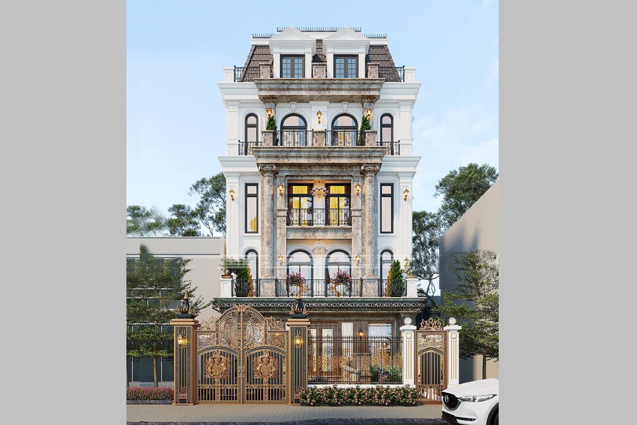 biet-thu-4-tang-mai-mansard