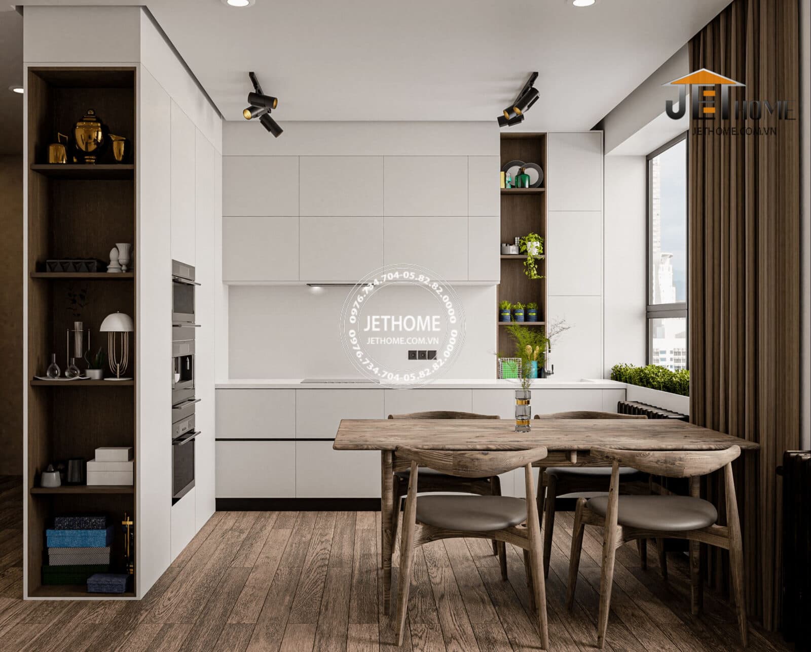 Nội Thất Chung Cư 1 Phòng Ngủ Imperia Smart City NTST01