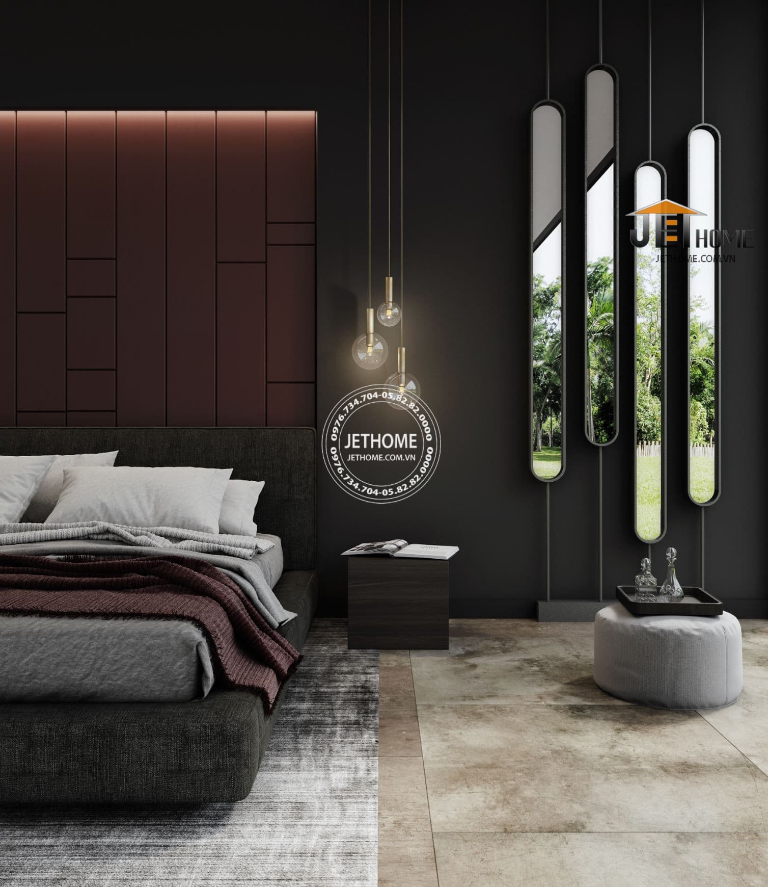 Nội thất biệt thự hiện đại Nha Trang