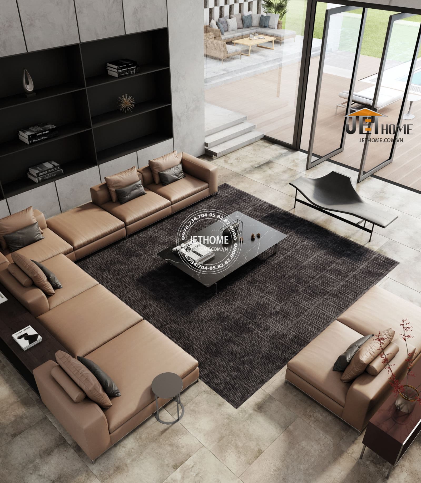 Nội thất biệt thự hiện đại Nha Trang
