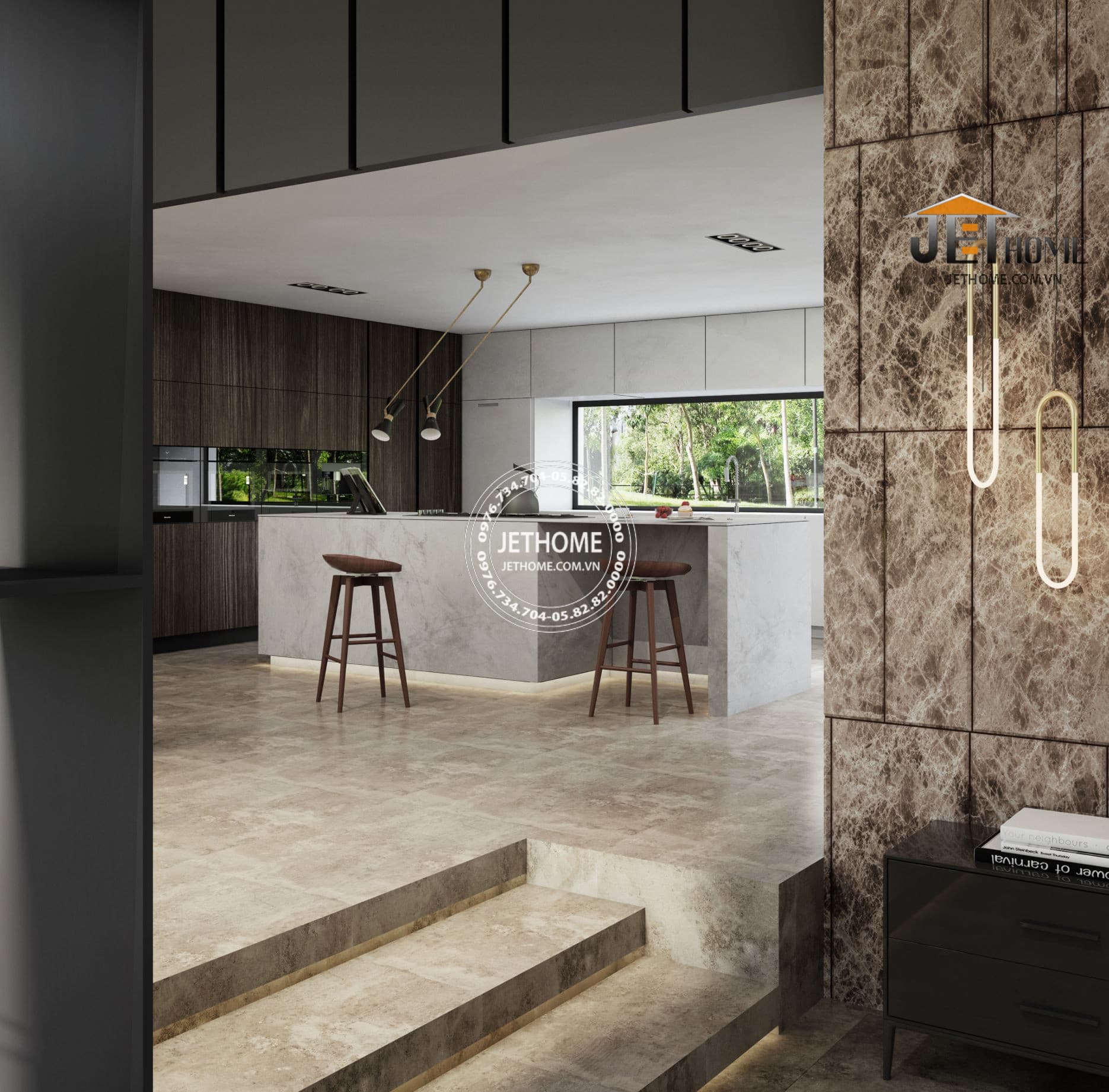 Nội thất biệt thự hiện đại Nha Trang