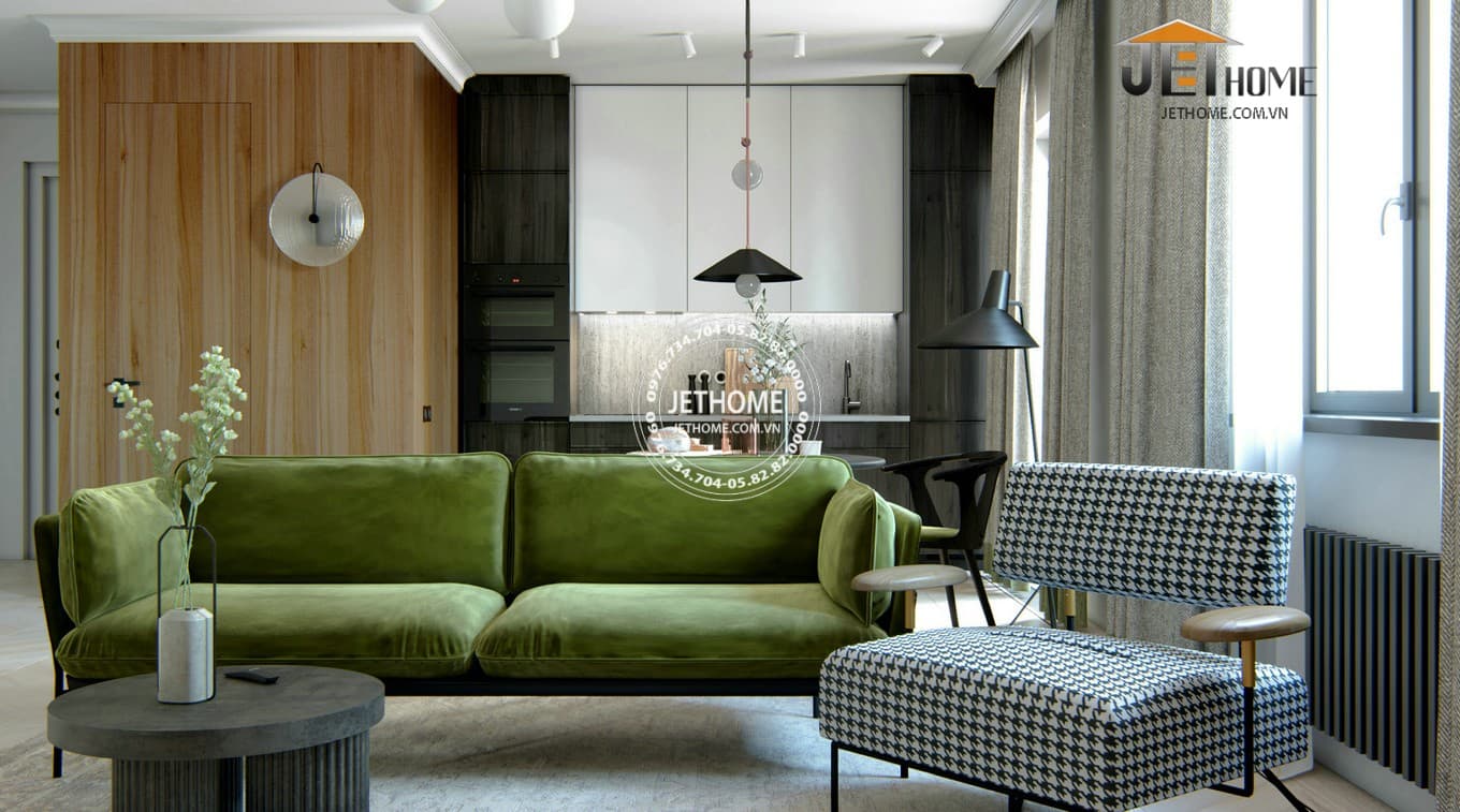 Thiết Kế Nội Thất Chung Cư 70m2