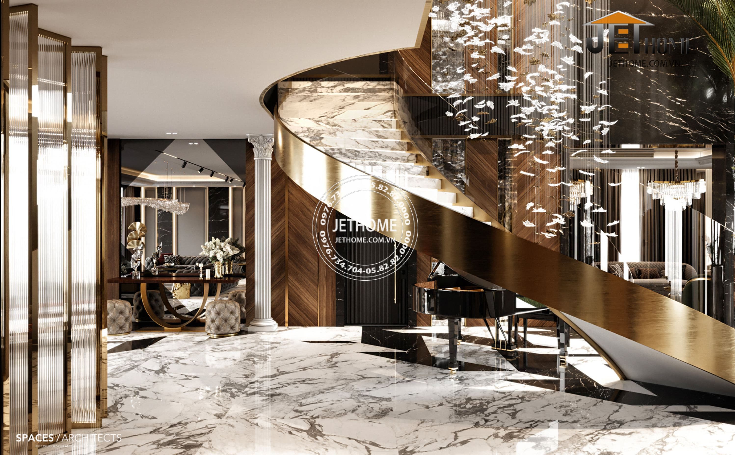 Nội thất biệt thự ArtDeco Đà Nẵng