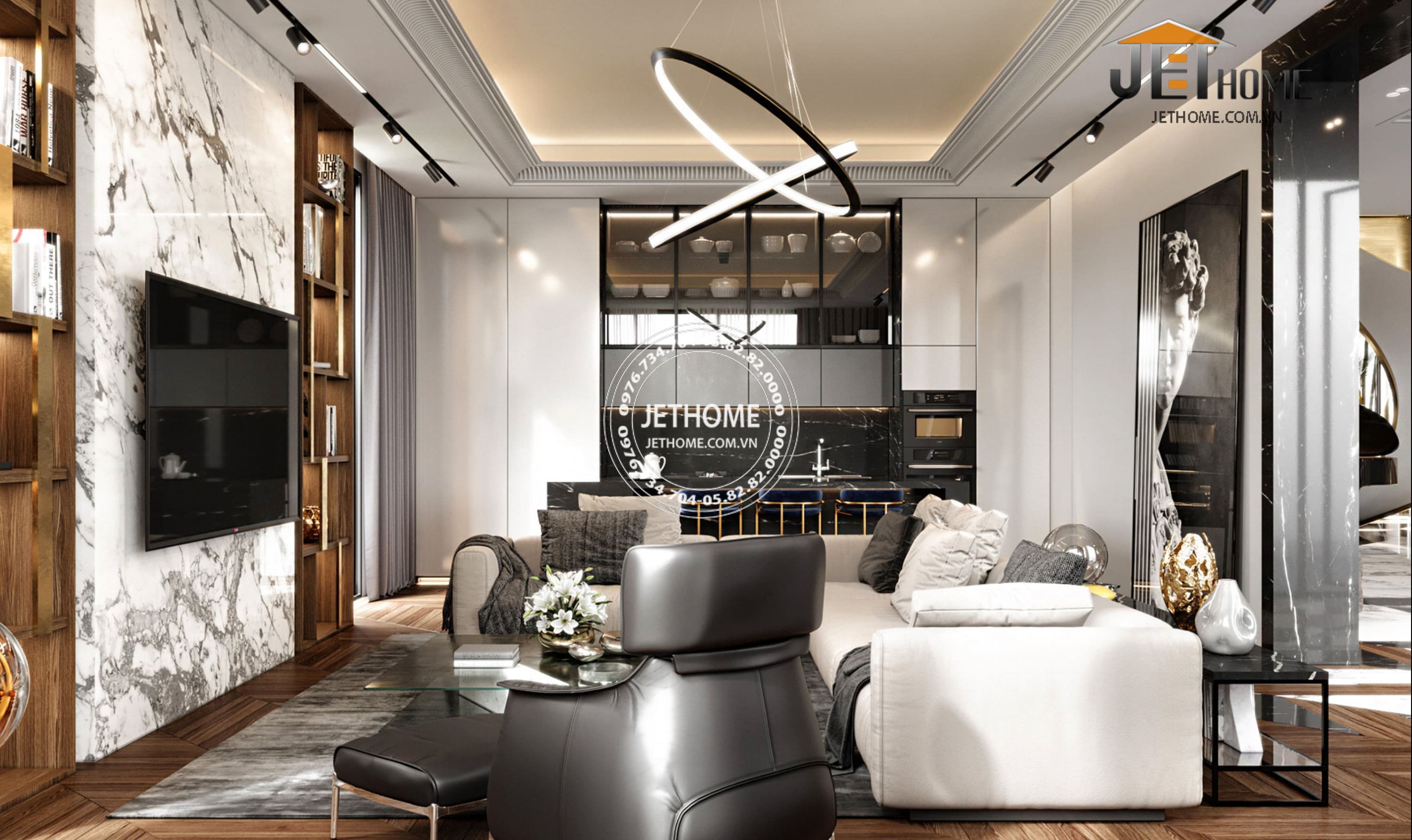 Nội thất biệt thự ArtDeco Đà Nẵng