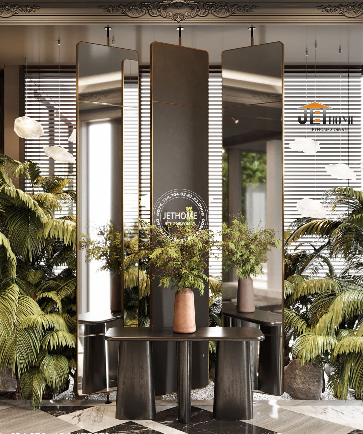 Nội thất biệt thự ArtDeco Hải Phòng