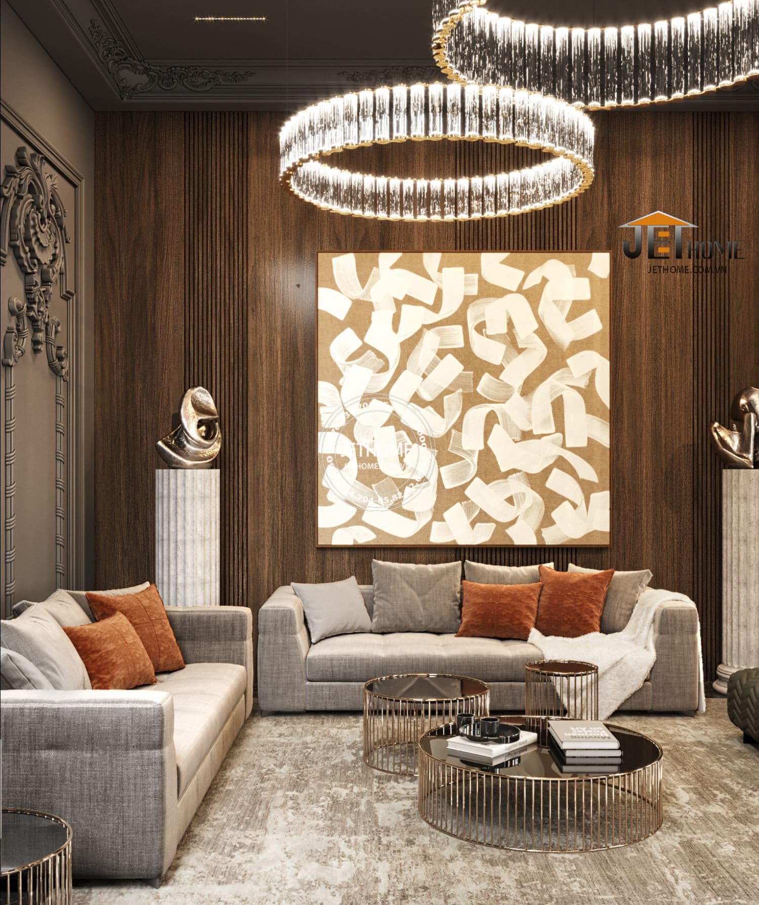 Nội thất biệt thự ArtDeco Hải Phòng