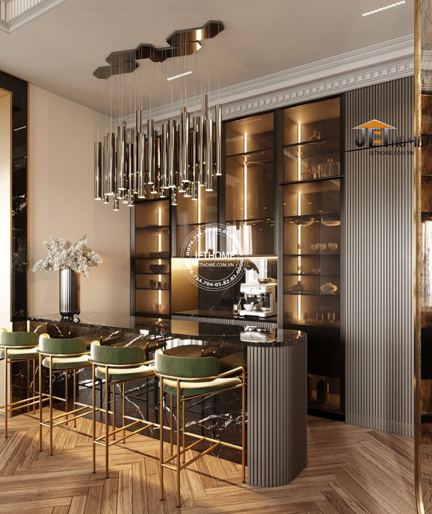 Nội thất biệt thự Artdeco Sóc Sơn