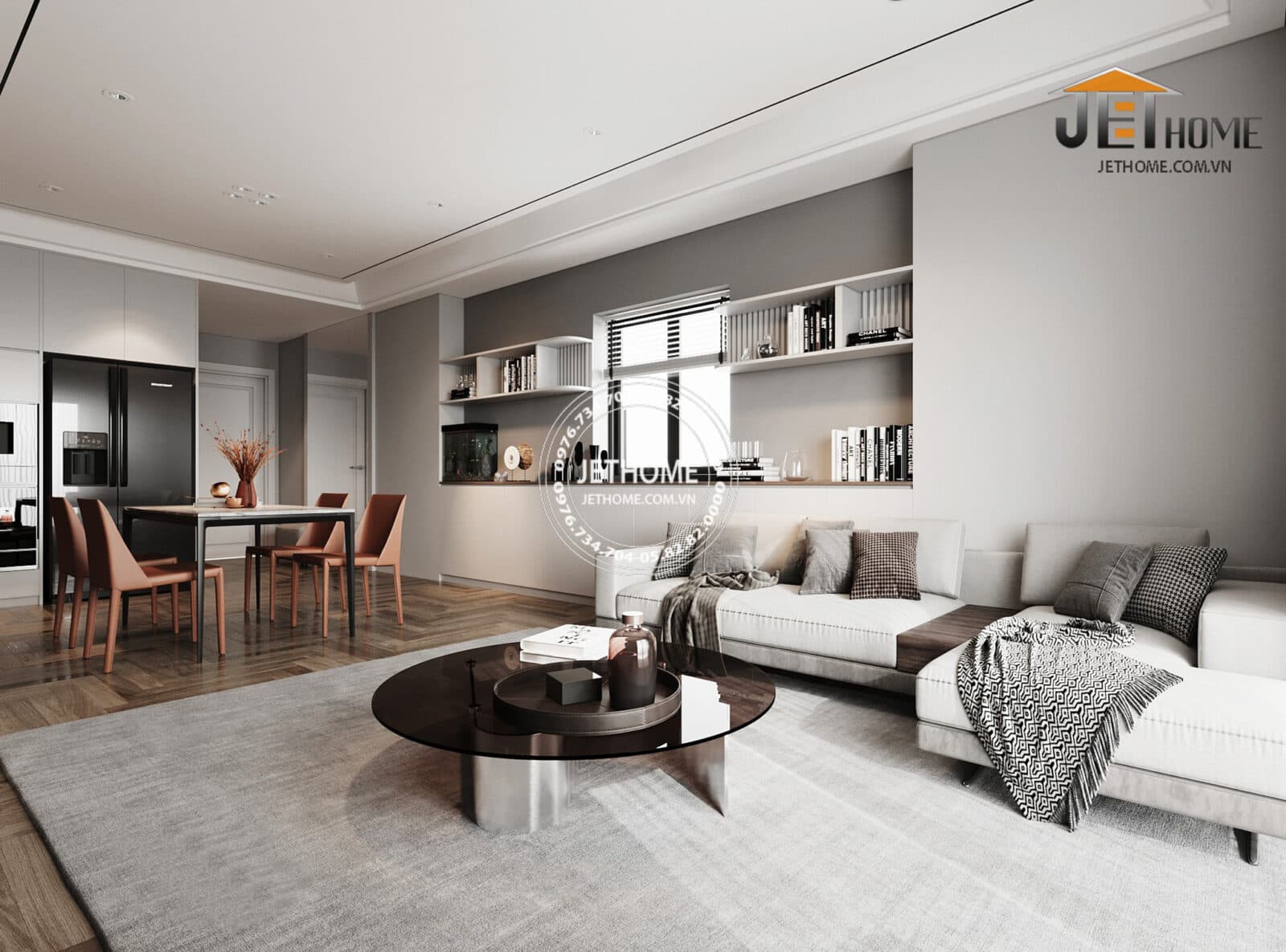 Nội Thất Đẹp Của Chung Cư 02 Phòng Ngủ Tại Vinhomes Park Hill