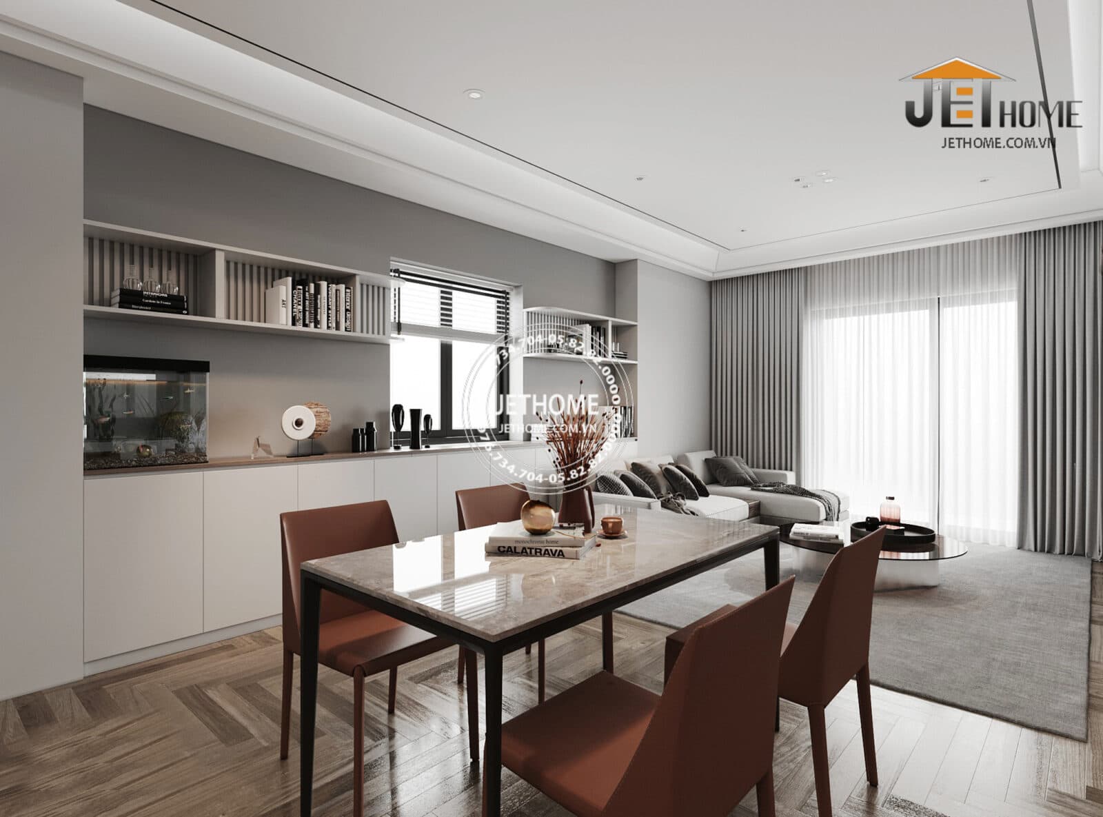 Nội Thất Đẹp Của Chung Cư 02 Phòng Ngủ Tại Vinhomes Park Hill