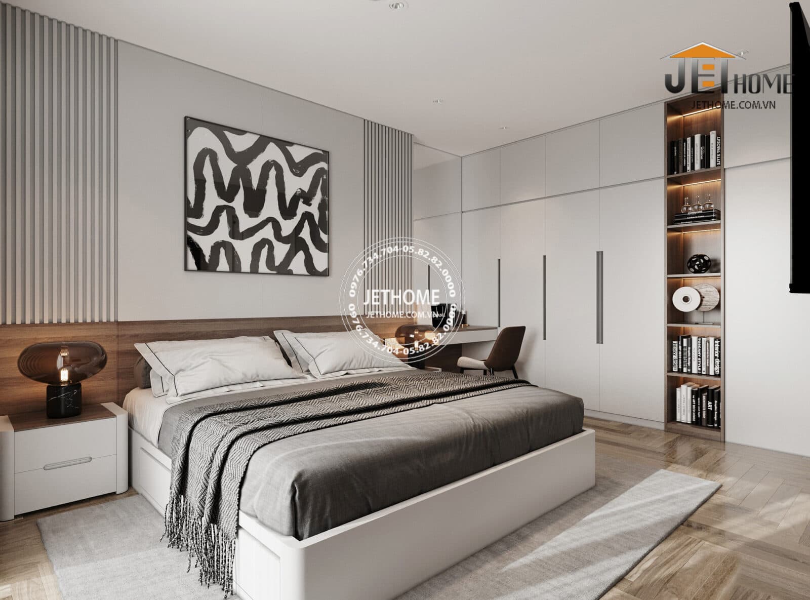 Nội Thất Đẹp Của Chung Cư 02 Phòng Ngủ Tại Vinhomes Park Hill