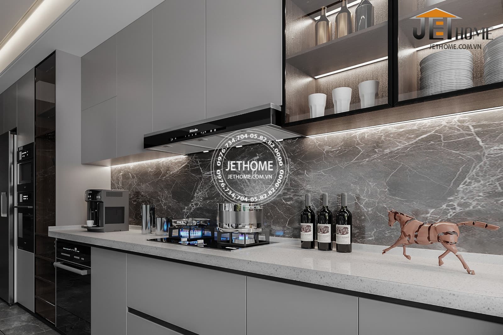 Nội thất biệt thự Domus Villa 750m2