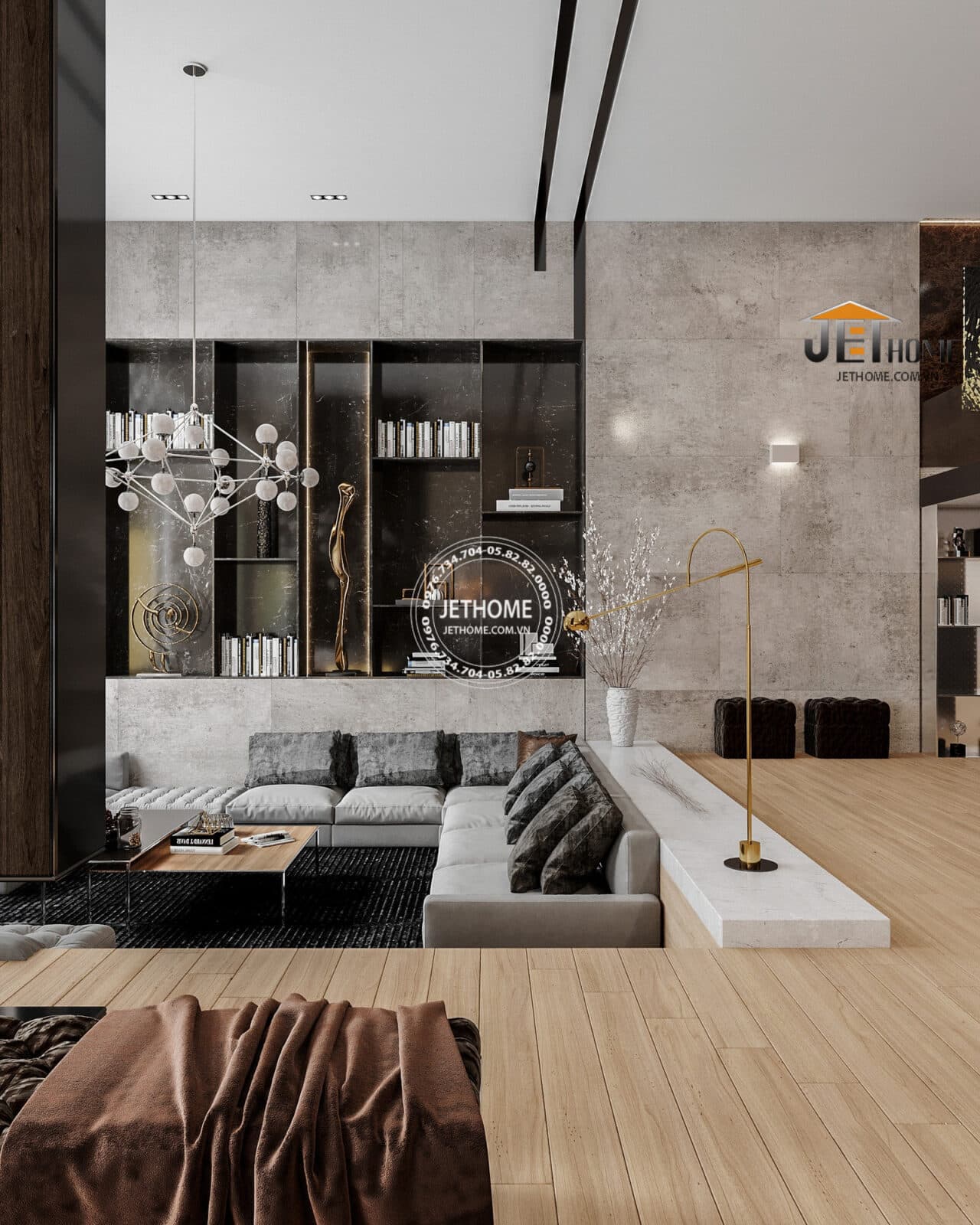 Nội thất biệt thự Domus Villa 750m2