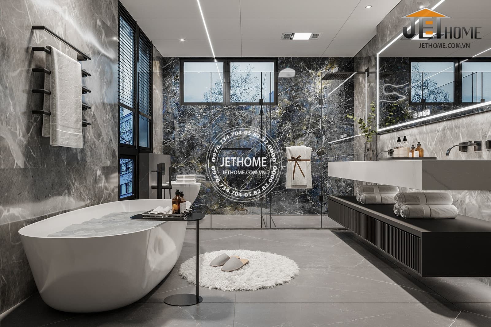 Nội thất biệt thự Domus Villa 750m2