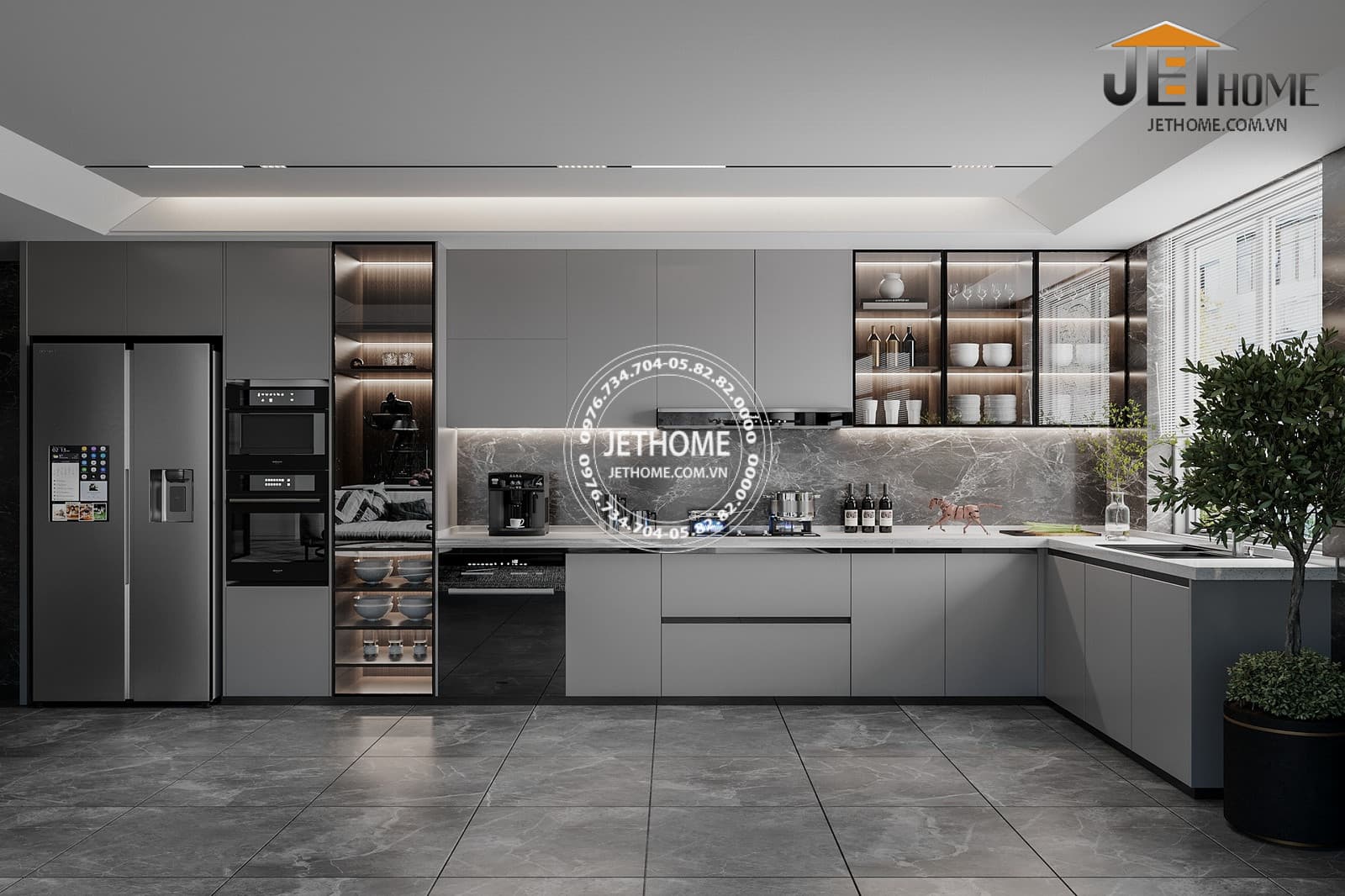 Nội thất biệt thự Domus Villa 750m2