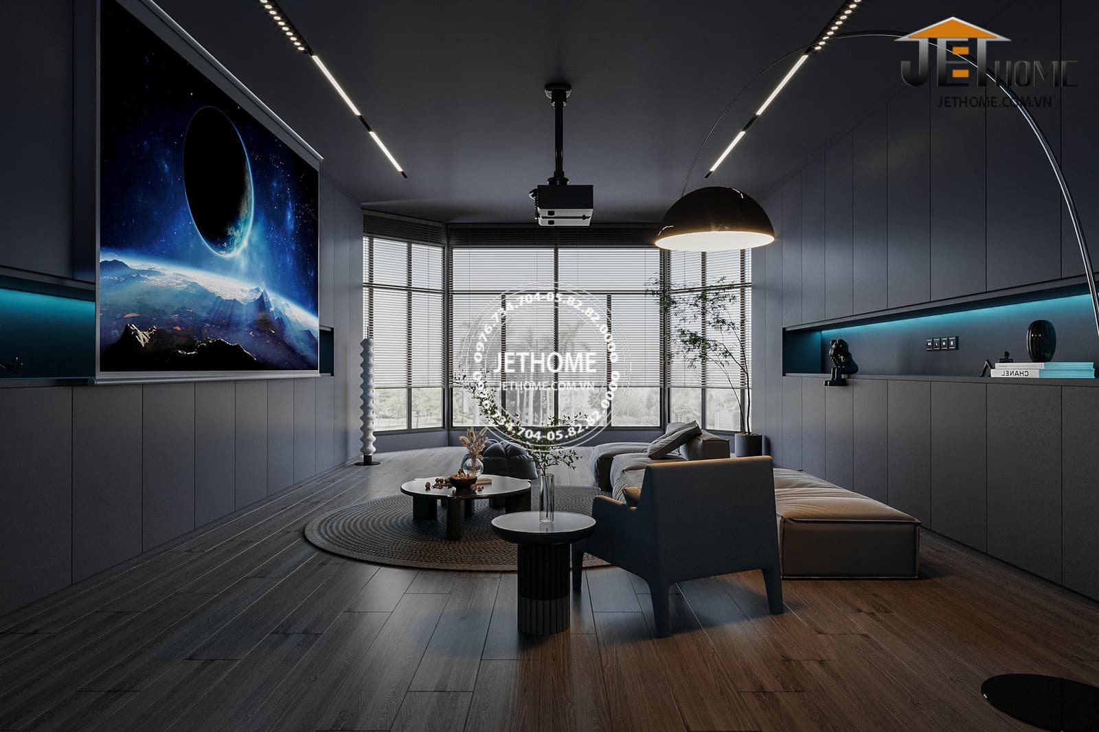 Nội thất biệt thự Domus Villa 750m2