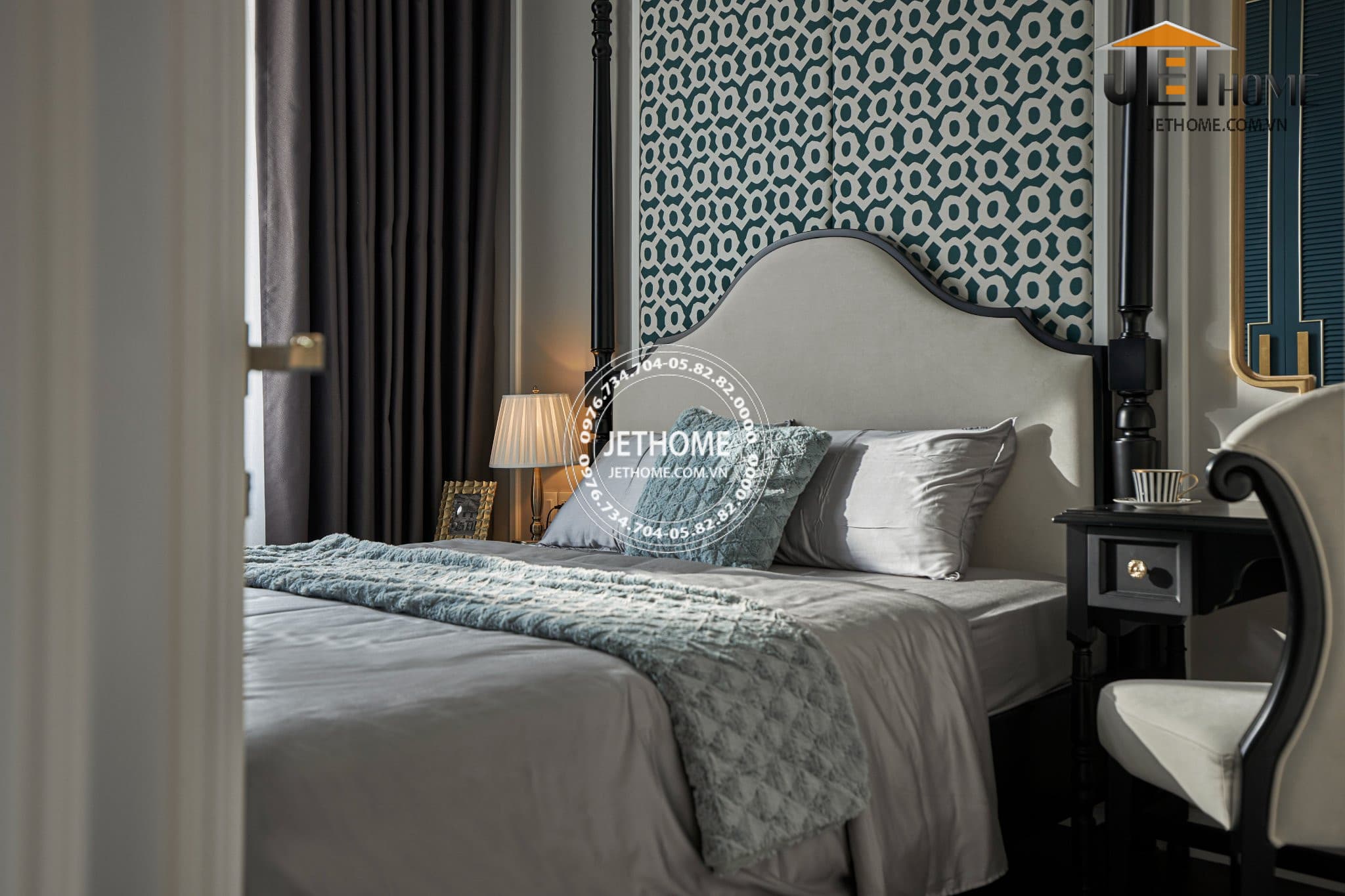 Nội thất Indochine biệt thự Tây Hồ