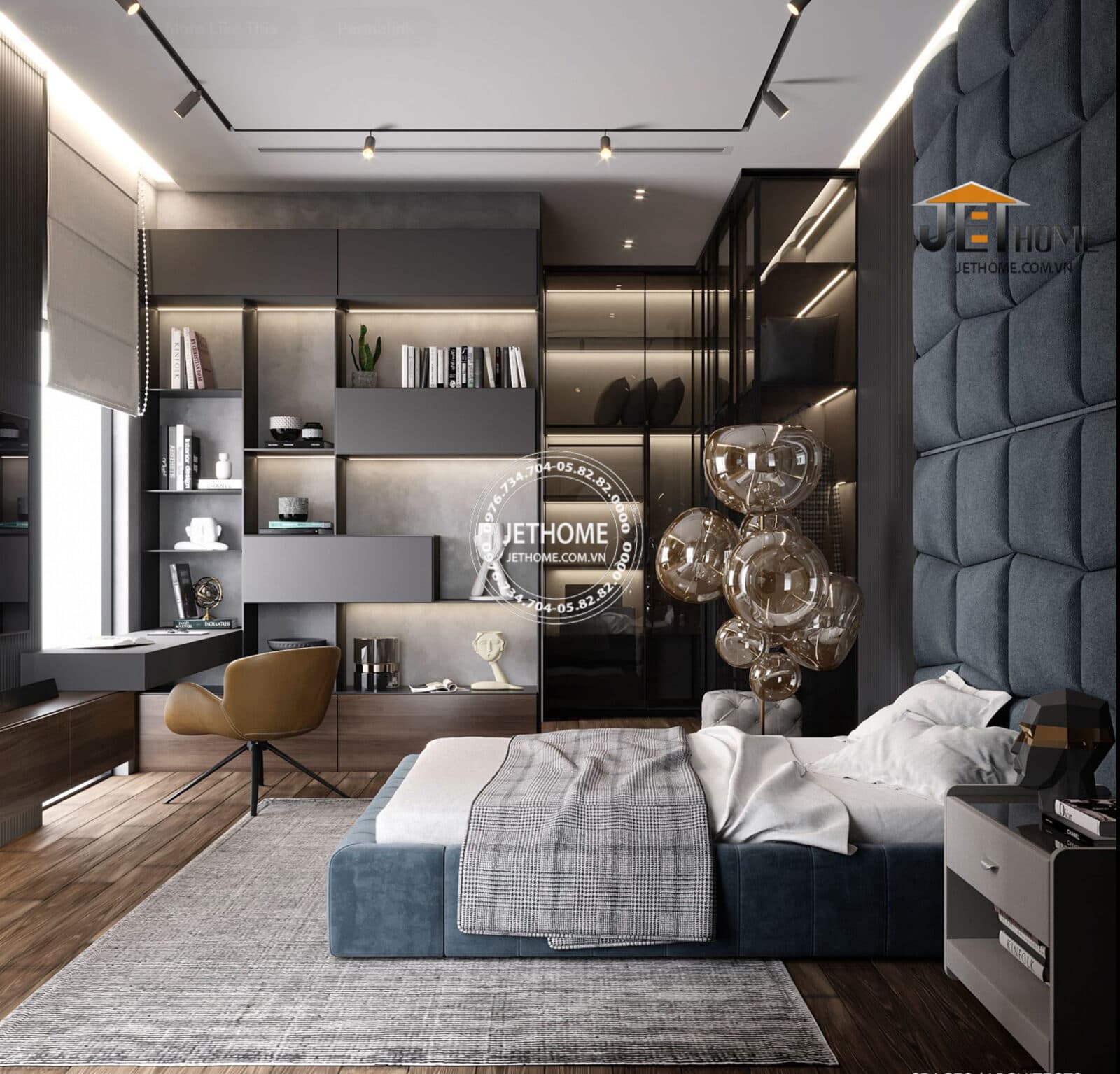 Phòng Ngủ Căn Hộ Chung Cư Sun Grand City