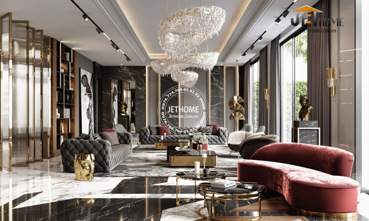 Nội thất biệt thự ArtDeco Đà Nẵng