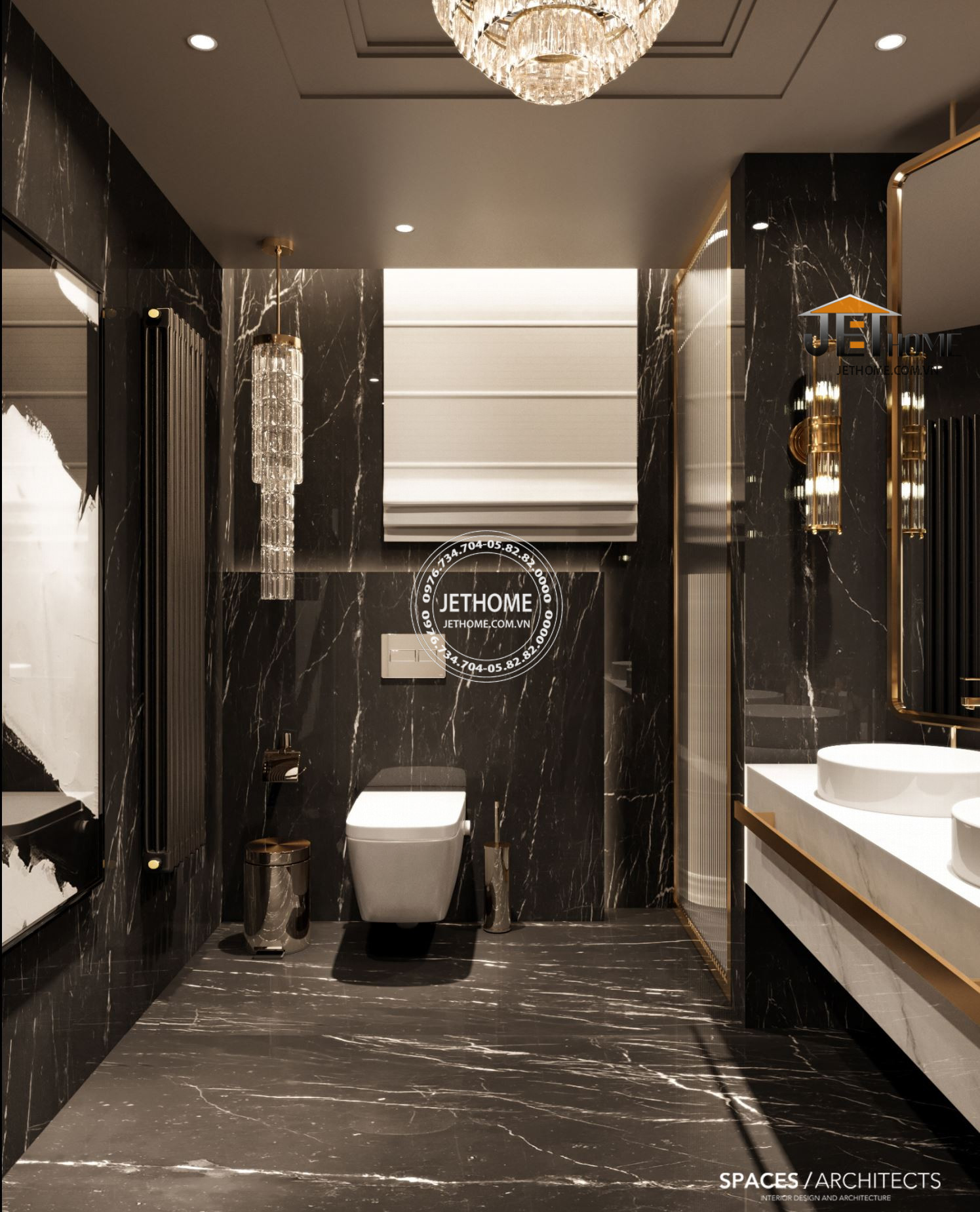 Nội thất biệt thự Artdeco Tây Hồ Hà Nội