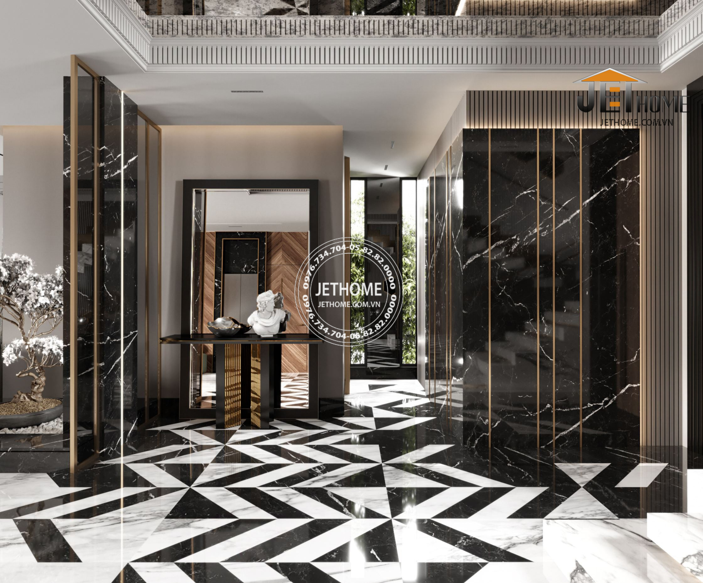 Nội thất biệt thự Artdeco Sóc Sơn